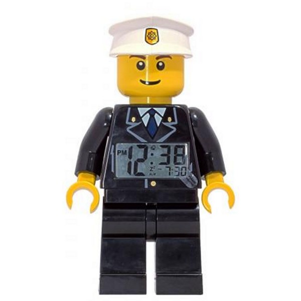 Réveil Lego : Figurine Policier - Sablon-9002274