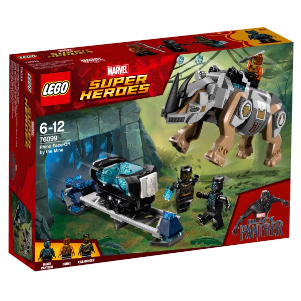 LEGO® 76099 Marvel Super Heroes™ : Black Panther contre Killmonger : le combat dans la mine - Lego-76099