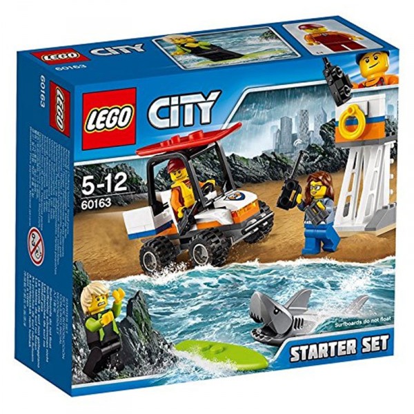 LEGO® 60163 City™ : Ensemble de démarrage des gardes-côtes - Lego-60163