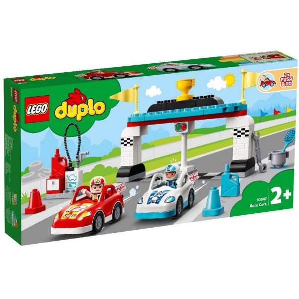 Lego Duplo : Les voitures de course - Lego-10947