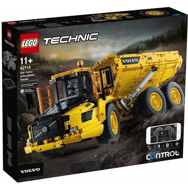 Lego Technic : Le tombereau articulé Volvo 6x6 - Lego-42114