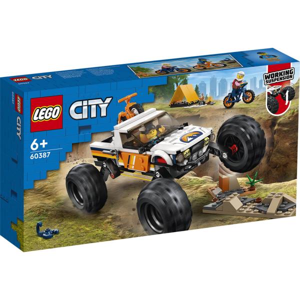 LEGO® City 60387 : Aventures 4X4 Tout Terrain - Lego-60387
