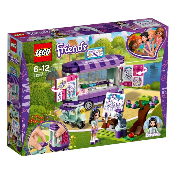 LEGO® 41332 Friends™ : Le stand d'art d'Emma - Lego-41332