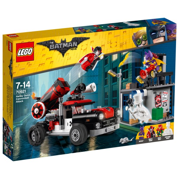LEGO® 70921  Batman Movie™ : L'attaque boulet de canon d'Harley Quinn - Lego-70921
