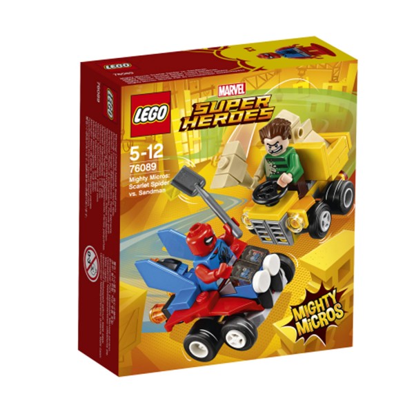 LEGO® 76089 Super Heroe™ : Mighty Micros : Spider-Man contre Sandman - Lego-76089