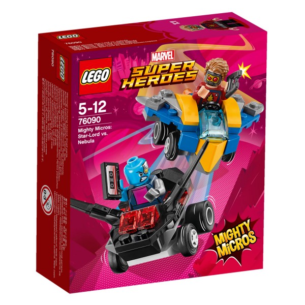 LEGO® 76090 Marvel Super Heroes™: Mighty Micros : Star-Lord contre Nebula - Lego-76090