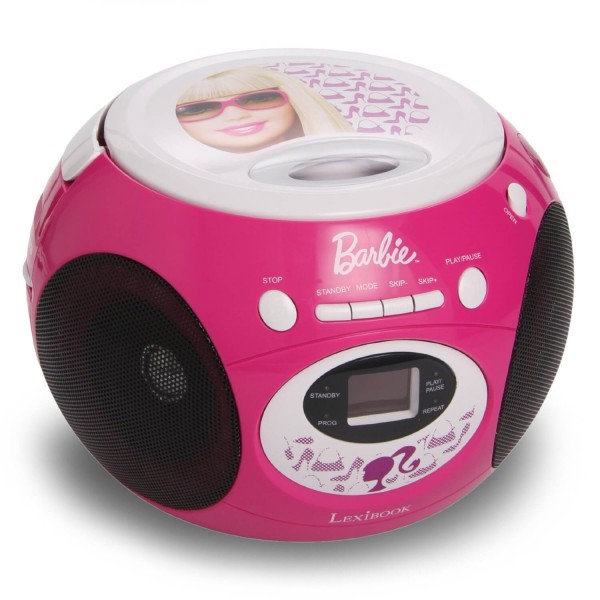 Radio Lecteur CD Barbie - Lexibook-RCD102BB