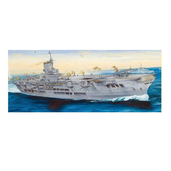 Maquette bateau : Porte-avions HMS Ark Royal - Merit-MERIT65307