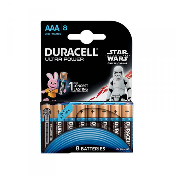 Duracell AAAx8 Ultra LR03 Star Wars - Duracell-12943
