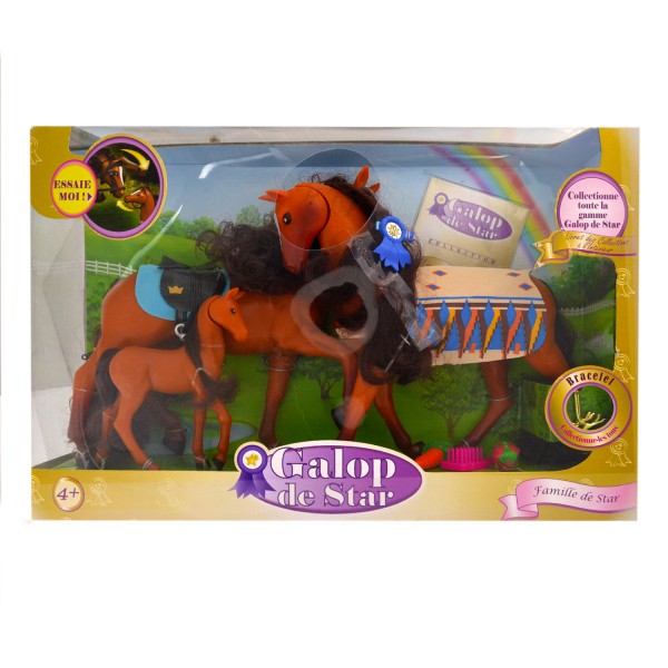 Figurine cheval Galop de Star : Étalon de dressage : Ruby - LGRI-LA85002-1