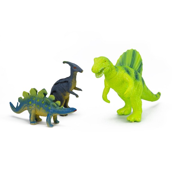 Figurines Dinosaures : Sachet N°6 de 3 dinosaures - LGRI-WC002-6