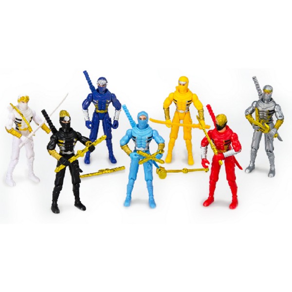 Figurines Ninjas : 7 personnages - LGRI-GT57292A