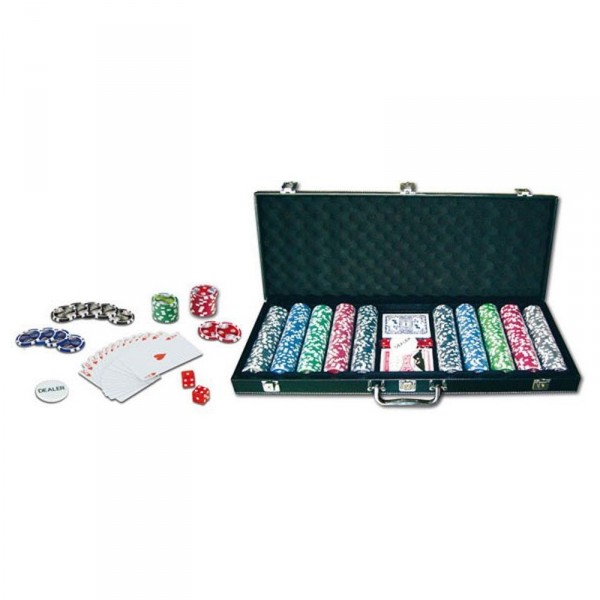 Mallette de poker 500 jetons - LGRI-CPK501