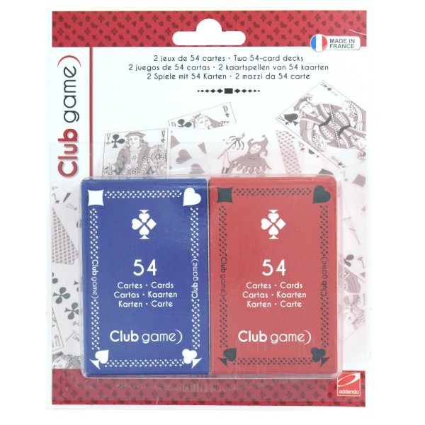 Set de 2 jeux de 54 cartes - LGRI-CGA404455
