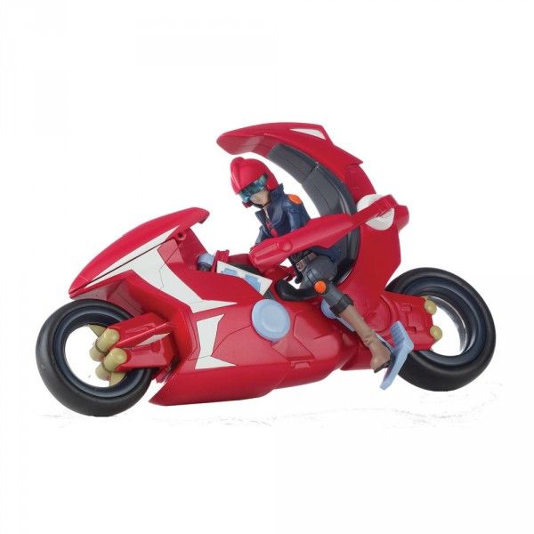 Figurine Yu-Gi-Oh : Yusei Fudo et Moto De Duel D-wheel - Playmates-221427