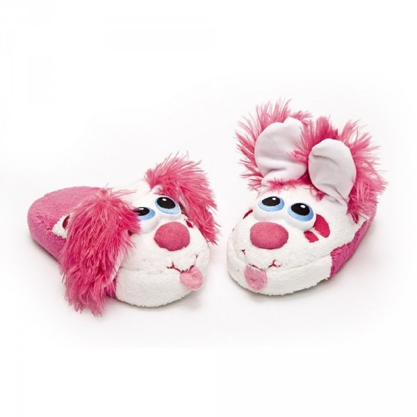 Chaussons chien rose Taille S (28/30) - Stompeez-90116