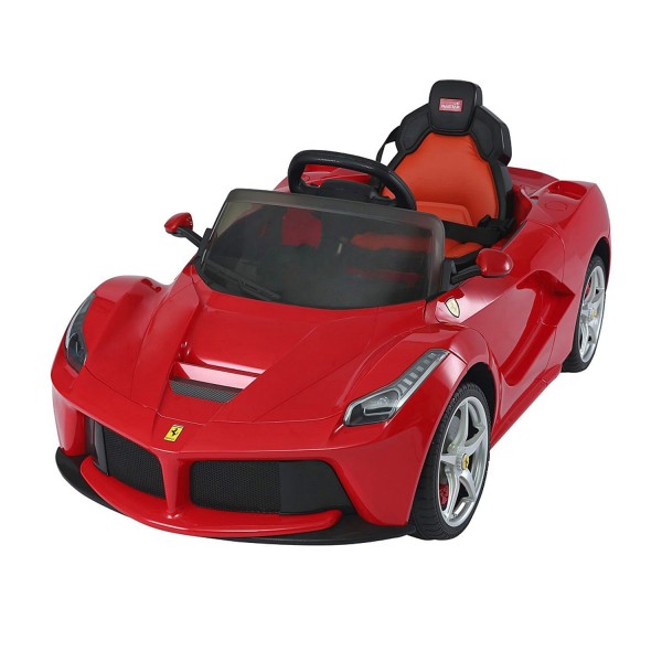 Voiture électrique enfant : La Ferrari 12 volts - Bike-BR4056CCH ROUGE