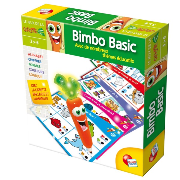 Carotina jeux de base : Bimbo Basic - Lisciani-FR0550-1