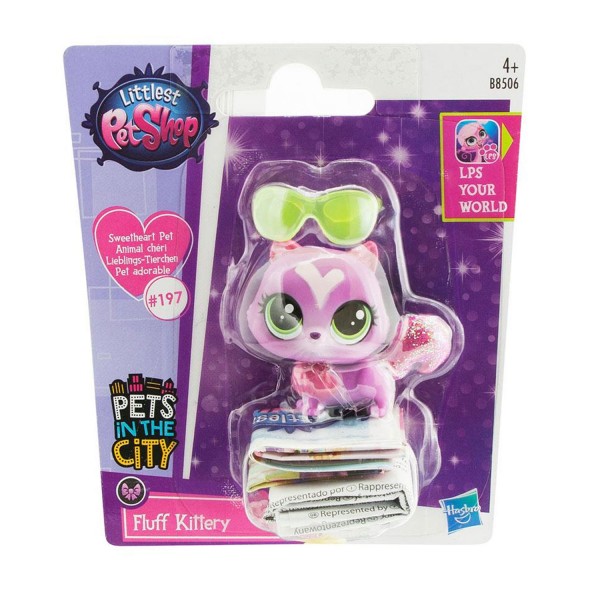 Figurine Petshop : Fluff Kittery - Hasbro-A8228-B8506