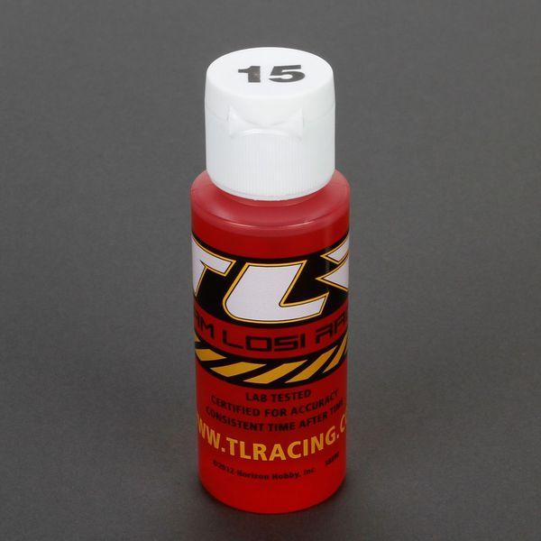 Silicone Shock Oil, 15wt, 2oz - TLR74000