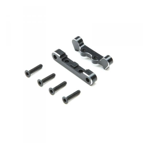 Pivot Block Set Rear Aluminum: Mini-T 2.0 - LOS311006