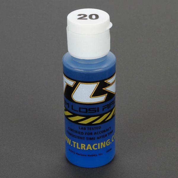 Silicone Shock Oil, 20 wt, 2 oz - TLR74002