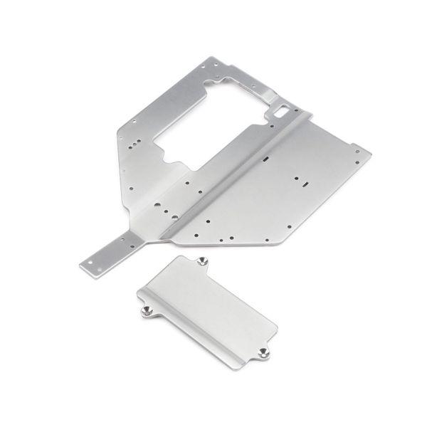 Chassis Plate & Motor Cover Plate: Baja Rey - LOS231010
