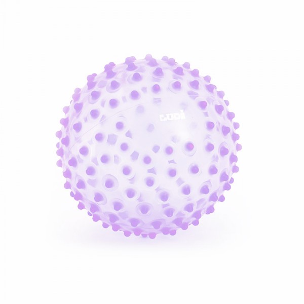 Balle sensorielle : Translucide et violette - Ludi-30017
