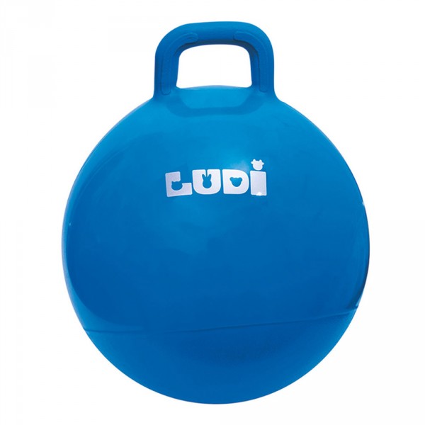 Ballon sauteur 45 cm : Bleu - Ludi-2781