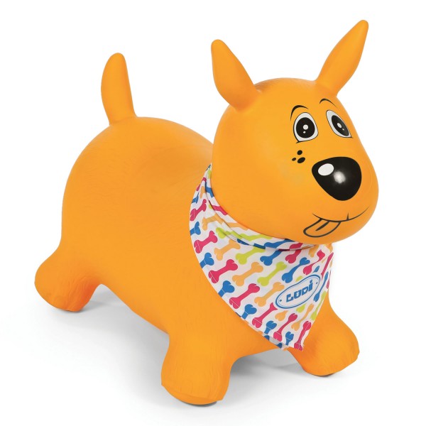 Mon chien sauteur jaune - Ludi-2778