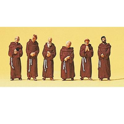 modã©lisme ho : figurines - moines franciscains