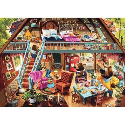 Puzzle 1000 piÃ¨ces : Boucle d'Or et les ours / Dean MacAdam