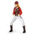 Papo Figurine Cavalière fashion rouge