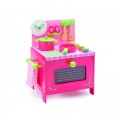 Djeco Cuisinière en bois : La cuisinière de Lili Rose