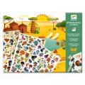 Djeco Décalcomanies : Savane, désert et pôle nord