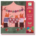 Djeco Tableaux de boutons : Petite vie dans les bois