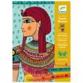 Djeco Feutres Pinceau : Art au numéro : Art Egyptien