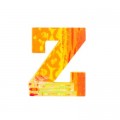Djeco Lettre décorative en bois Paon : Z