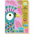 Djeco Sables colorés : Eblouissants oiseaux