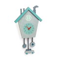 Djeco Horloge murale en bois : Coucou Tom
