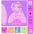 Djeco Pochoirs Les Princesses