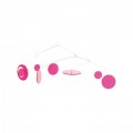 Djeco Mobile Fluo : Pink fly