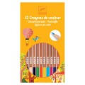 Djeco 12 crayons de couleurs