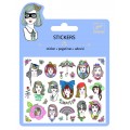 Djeco Mini-stickers : Portraits