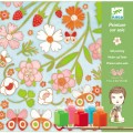 Djeco Peinture sur soie : Papillons