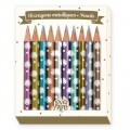 Djeco Crayons métalliques Chichi