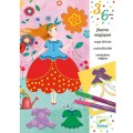 Djeco Feutres magiques : Les jolies robes de Marie