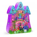 Djeco Puzzle 54 pièces - Silhouette - Château féerique