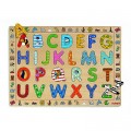 Djeco Encastrement 26 pièces en bois : ABC