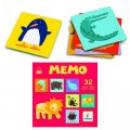 Djeco Mémo animaux couleurs